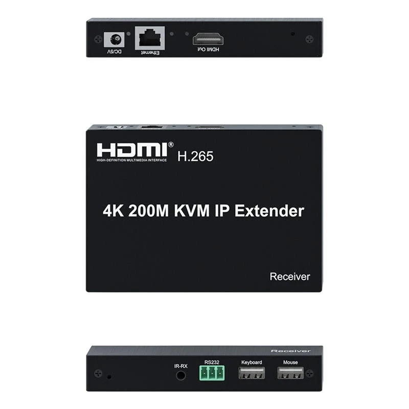4K HDMI Extender Up To 200m HDMI Kvm Extender high quality